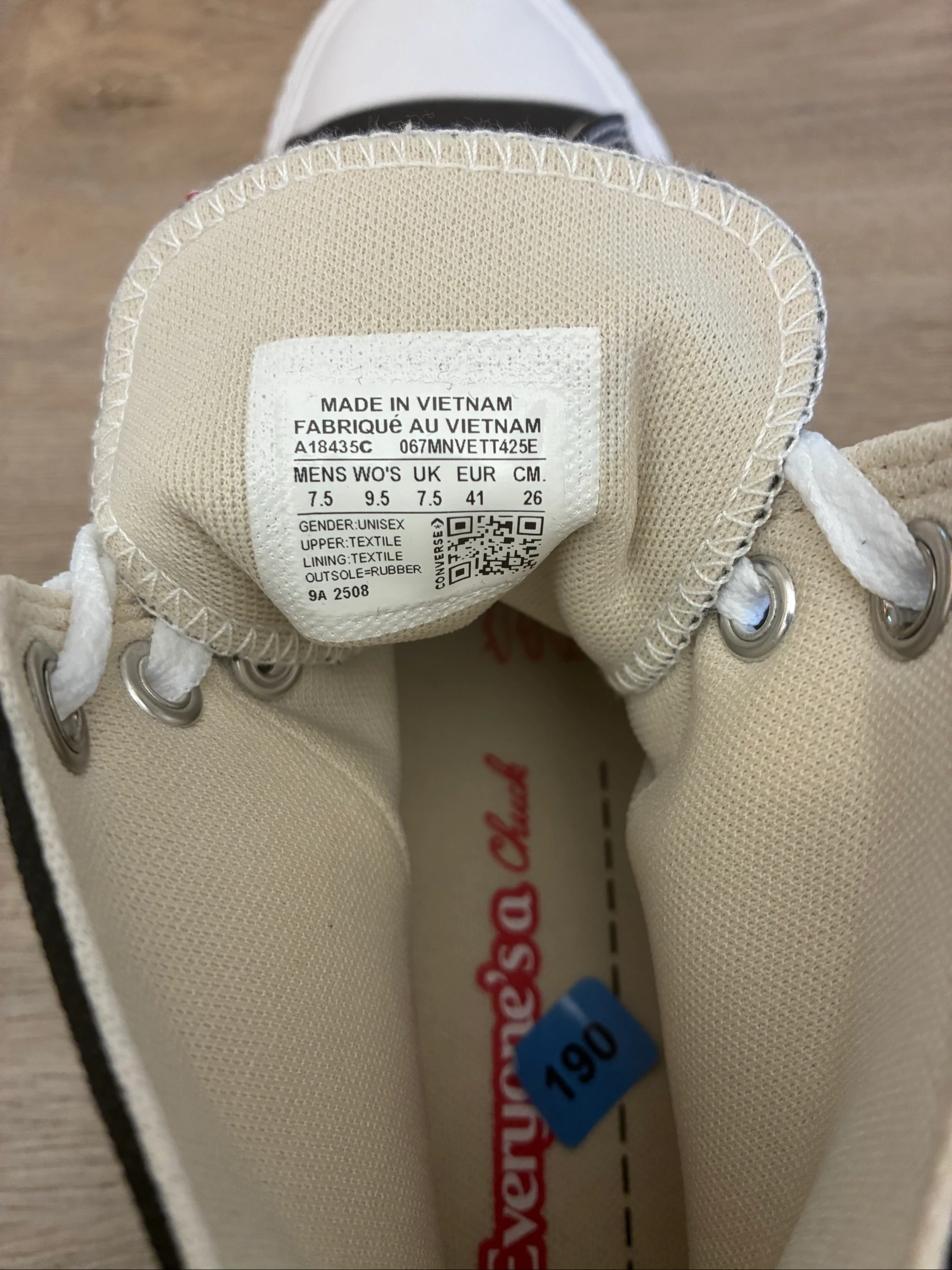 Basket Converse Chuck Taylor Collab Coca Cola taille 41 – photo 5